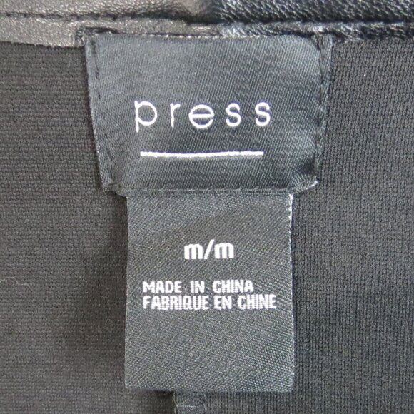 Press Elegant Black Tunic Top - Picture 5 of 6